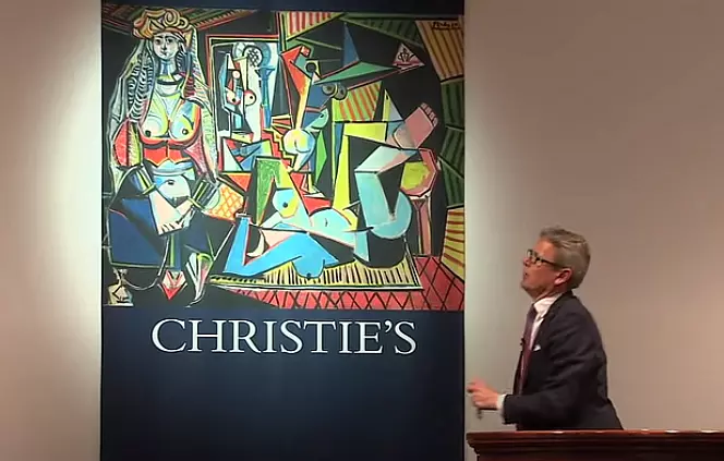 Картина Пабло Пикассо «Алжирские женщины (Версия «О»)» / скриншот аукциона Christie’s 