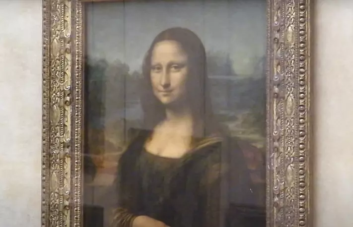 Картина Леонардо да Винчи "Мона Лиза"
